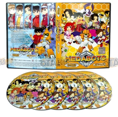MEDABOTS - COMPLETE ANIME TV SERIES DVD BOX SET (91 EPS) (ENG DUB) SHIP FROM Region 2  Brand New