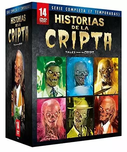 Tales From The Crypt: Komplet Serie 14-Disc DVD – Gyser/Antologi, Region 2 Tales From The Crypt: Komplet Serie 14-Disc DVD – Gyser/Antologi, Region 2