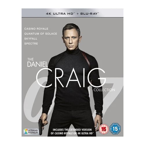 James Bond: The Daniel Craig Collection [15] 4K UHD Box Set Region 2 Brand New