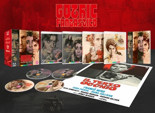 Gothic Fantastico: Four Italian Tales of Terror [15] Blu-ray Box Set Region 2 Brand New