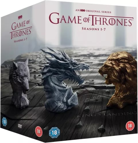 GAME OF THRONES COMPLETE SERIES 1-7 DVD COLLECTION SEASON 1 2 3 4 5 6 7 R2 Region 2 Brand New