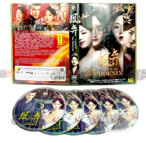 Legend of the Phoenix - Kinesisk TV-serie DVD Boks Sæt (1-41 afsnit)