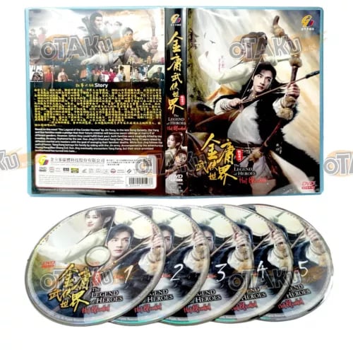 THE LEGEND OF HEROES : HOT BLOODED - CHINESE TV DVD (1-30 EPS) SHIP FROM Region 2 Brand New