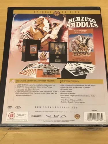 Villiä hurjempi länsi - Erikoisjulkaisu Boxset (DVD) julisteella ja aulakorteilla