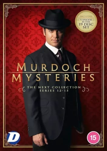 Murdoch Mysteries - Coll S12-15 [DVD] [Region 2] Brand New