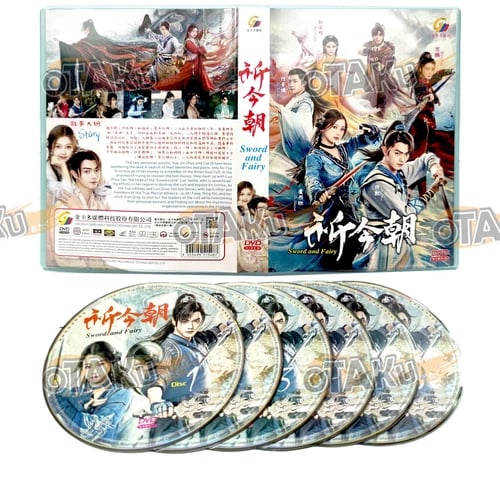 SWORD AND FAIRY - Komplett kinesisk TV-serie (1-36 avsnitt) DVD Box Set