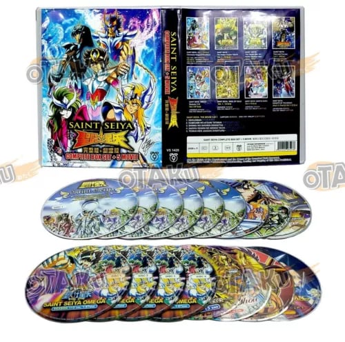 SAINT SEIYA COMPLETE BOX SET - ANIME TV DVD (1-290 EPS+5 MOVIES) SHIP FROM Region 2 Brand New