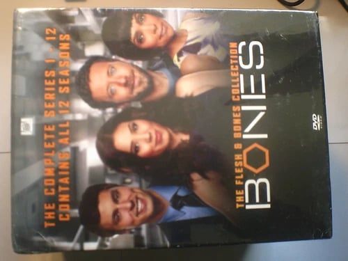Bones Komplet Serie 1-12 DVD Box Set Bones Komplet Serie 1-12 DVD Box Set