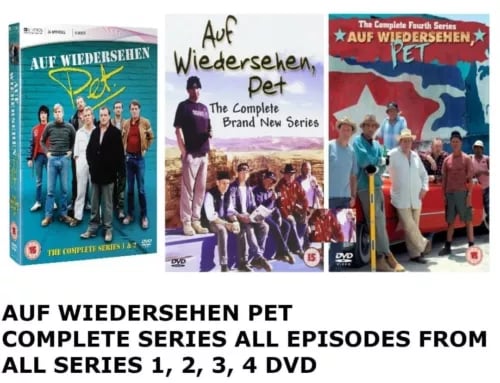 Auf Wiedersehen, Pet Koko Sarja 1-4 DVD Kokoelma