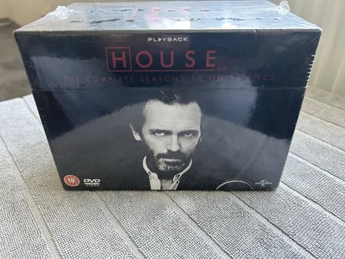 House – Säsong 1-8 Komplett Box Set (DVD, 2012)