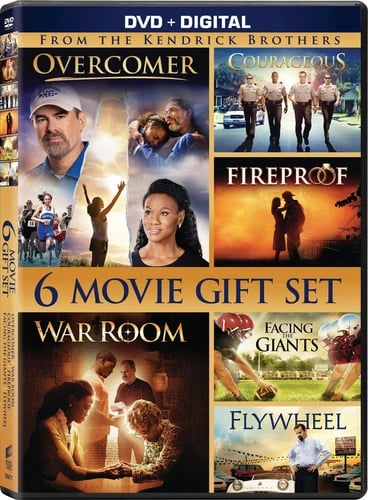 Courageous / Facing The Giants / Fireproof / Overcomer / Flywheel / War Ro (DVD) Region 2  Brand New