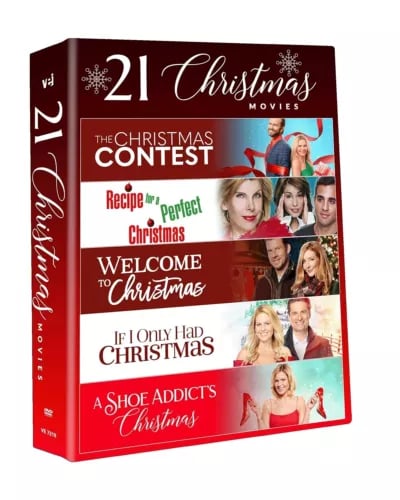 21 Julefilmer / Julefilmer Samling Boks Sett – Hallmark DVD