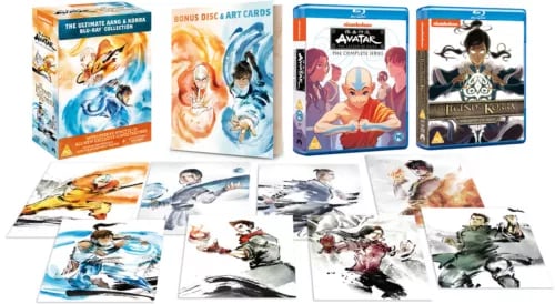 Avatar - The Last Airbender & the Legend of Korra [PG] Blu-ray Box Set Region 2 Brand New