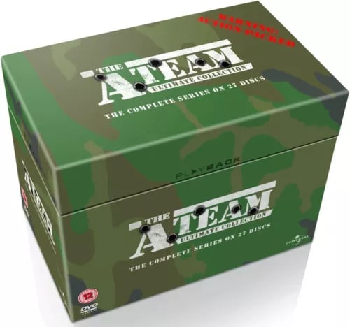 A TEAM COMPLETE TV SERIES 1 - 5 DVD BOX SET Collection Season 1 2 3 4 5 Region 2 Brand New