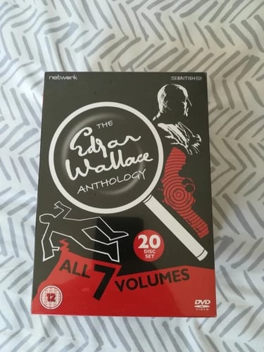 Edgar Wallace Anthology (DVD, 2013) All 7 volumes-20 DVD box set-47 films- Region 2 Brand New