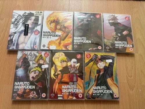 Naruto Shippuden Box Set 4-10 Episodes 40-126 DVD Sets - Region 2 Brand New Naruto Shippuden Box Set 4-10 Episodes 40-126 DVD Sets - Region 2 Brand New