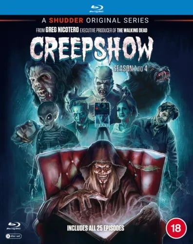 Creepshow: Season 1-4 [18] Blu-ray Box Set Region 2 Brand New
