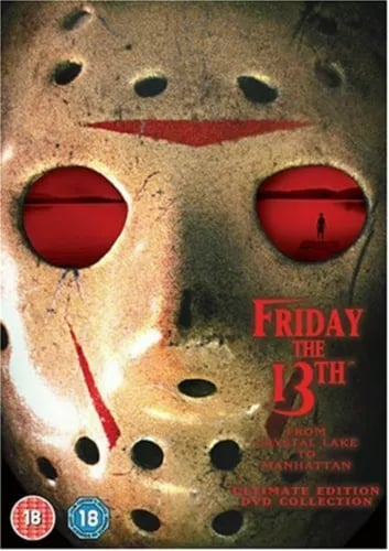 FRIDAY THE 13TH COMPLETE 8 MOVIE FILM DVD COLLECTION BOX SET R2 Region 2 Brand New