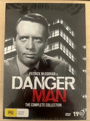 Danger Man: Kokoelma 1959-1966 - 19 levyn DVD-boksipaketti (Alue 2)
