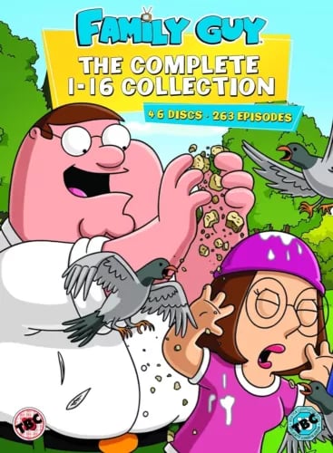 FAMILY GUY COMPLETE SERIES 1-16 DVD Season 1 2 3 410 11 12 13 14 15 16 BOXSET Region 2 Brand New