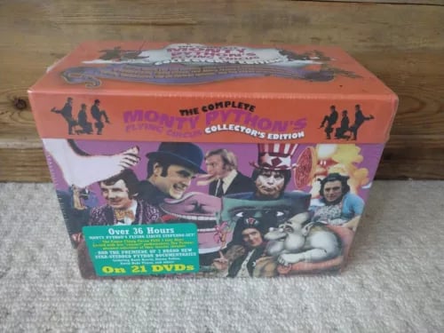 The Complete Monty Python's Flying Circus Collector's Edition 21 DVD Box Set Region 2  Brand New