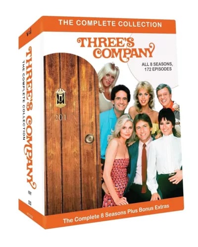 Three's Company: Komplet Serie 1-8 Boks Sæt – DVD