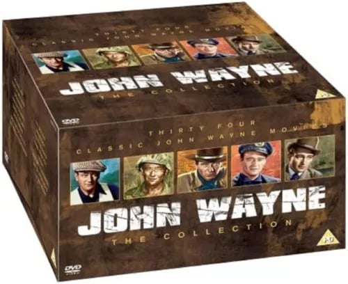 JOHN WAYNE DVD BOX SET 34 MOVIES 30 DISCS COMPLETE COLLECTION R2 Region 2 Brand New