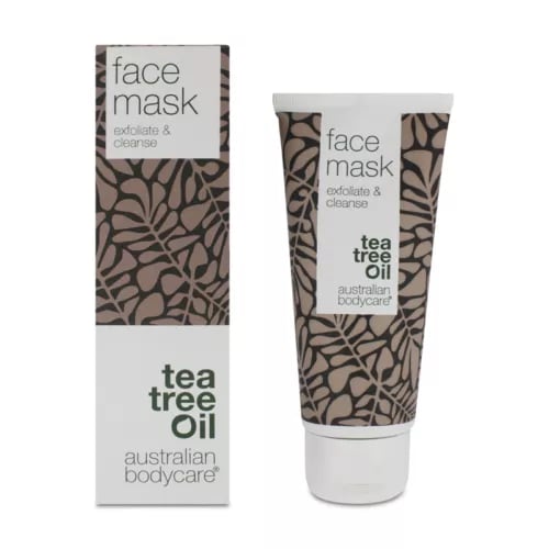 Australian Bodycare 100ml Tea Tree Oil Face Mask Clay Face Mask for Clogged Skin