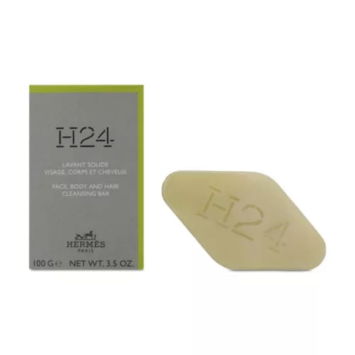 Hermes H24 Face And Body Solid Cleanser Bar 100g Sweet Almond Oil Cleansing Soap