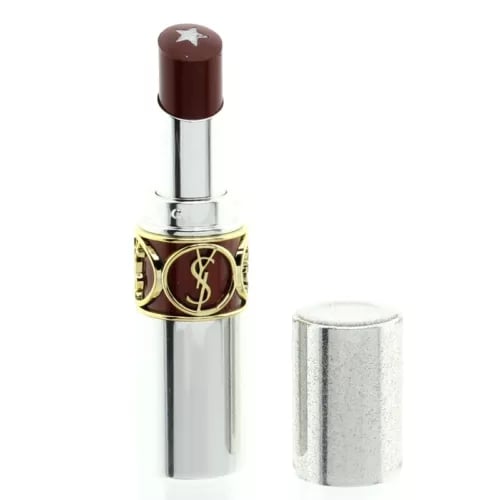 YSL Lipstick Red Rouge Volupte Rock'N Shine 2 Cacao Bounce Dark Red Lip Stick