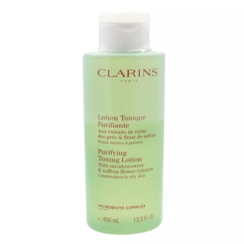 Clarins Face Toner Purifying Toning Lotion 400ml Alcohol Free Make Up Remover