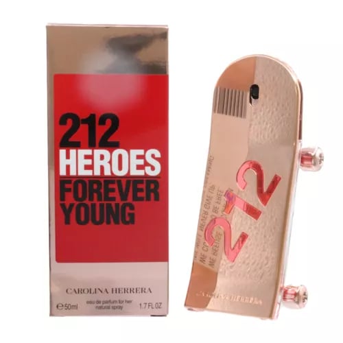 Carolina Herrera 212 Heroes Forever Young 50ml Eau De Parfum Fragrance EDP