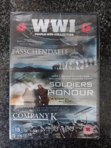 WW1 Collection: Passchendaele/Soldiers of Honour/Company K - DVD (Region 2)