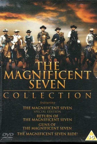 THE MAGNIFICENT SEVEN COLLECTION - 4-Film Boxset - DVD Region 2 Brand New