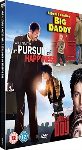 The Pursuit Of Happyness/Big Daddy/About A Boy James Karen 2007 DVD Region 2 Brand New