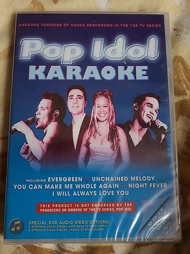 POP IDOL KARAOKE DVD