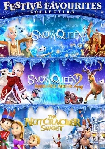 Festlige Favoritter: Snødronningen 1 & 2, Nøtteknekkeren (DVD)
