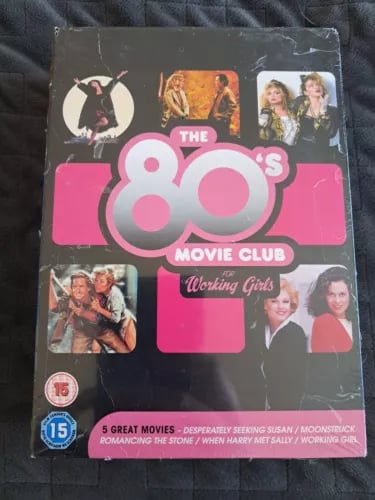 80S MOVIE CLUB DVD BOX SET inc WORKING GIRLS / MOONSTRUCK / WHEN HA Region 2 Brand New