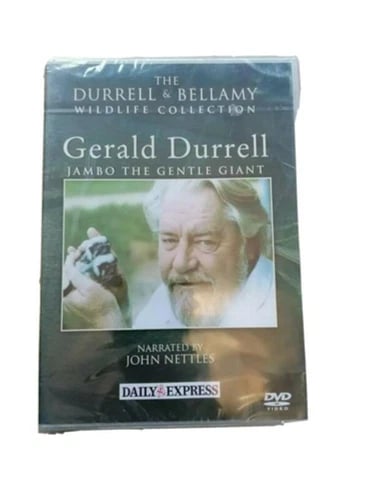 Gerald Durrell - Jambo The Gentle Giant 2005 DVD Region 2 Brand New Gerald Durrell - Jambo The Gentle Giant 2005 DVD Region 2 Brand New
