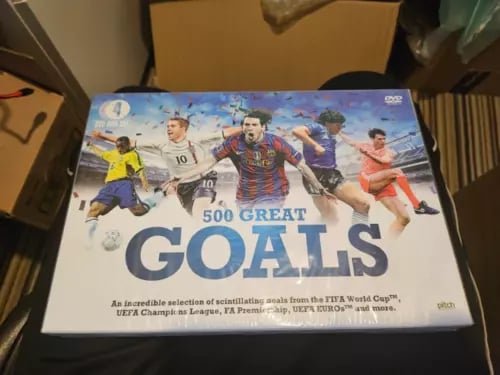 500 Great Goals – 4 DVD-samling, Region 2