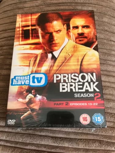 Prison Break - Season 2 Part 2 - DVD Box Set Region 2 Brand New Prison Break - Season 2 Part 2 - DVD Box Set Region 2 Brand New