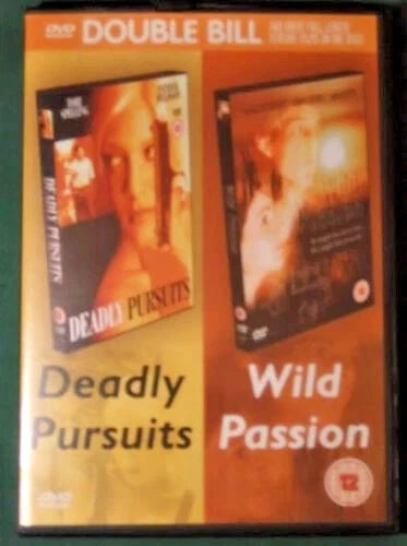 DEADLY PURSUITS AND WILD PASSION DOUBLE BILL REGION FREE DVD Brand New