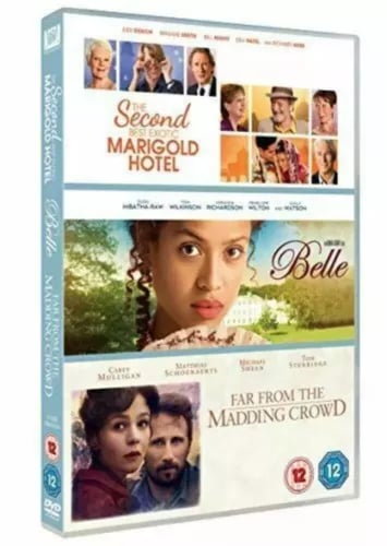 The Second Best Exotic Marigold Hotel & Far From The Madding Crowd - DVD (Alue 2)