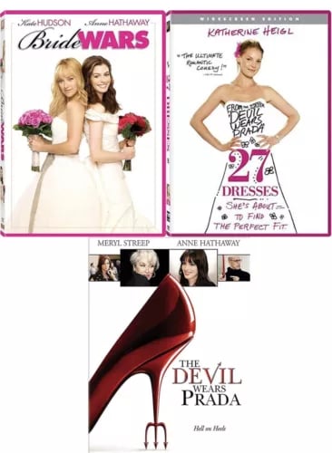 27 Kjoler / The Devil Wears Prada / In Her Shoes DVD