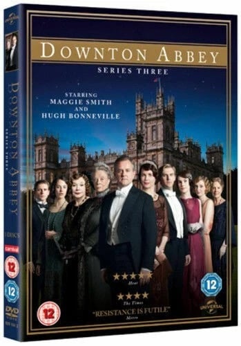 Downton Abbey - Sæson 3 DVD (2012, Region 2)