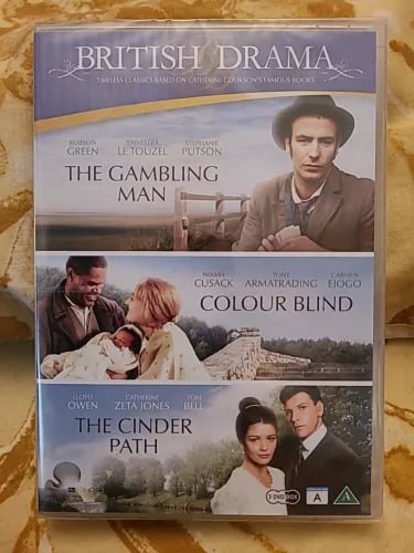 THE GAMBLING MAN /COLOUR BLIND /THE CINDER PATH 3 DVD BOX SET Region 2 Brand New THE GAMBLING MAN /COLOUR BLIND /THE CINDER PATH 3 DVD BOX SET Region 2 Brand New
