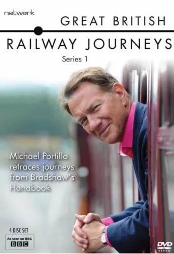 Great British Railway Journeys Serie 1 DVD med Michael Portillo