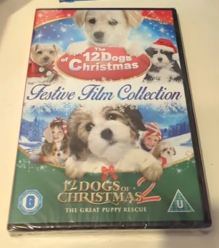 The 12 Dogs Of Christmas 1 & 2 - Dobbeltpakke [DVD]