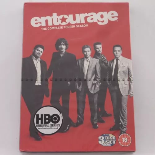 Entourage - Series 4 - Complete (Box Set) (DVD, 2008) LA Comedy HBO TV Show Region 2 Brand New