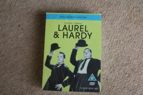 Classic Comedy Laurel & Hardy 3 DVD Set Region 2 Brand New